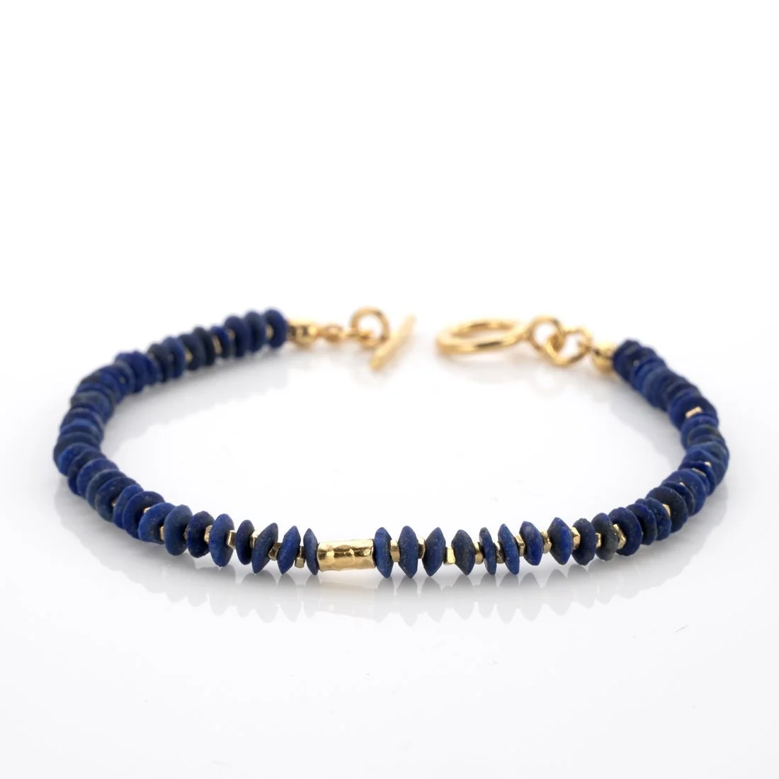 Bracelet_White Drop Lapis.jpg