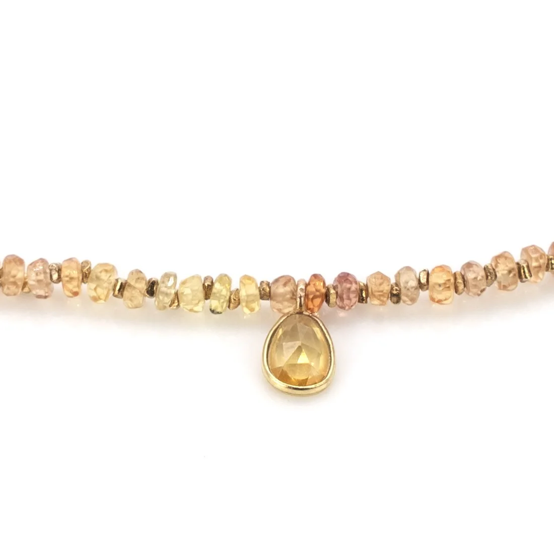 Sunset Sapphire Necklace- Hawaii Jewelry