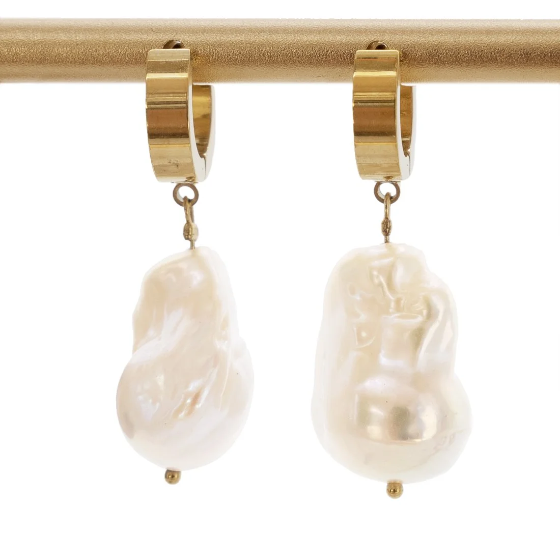 Fireball Huggie Earrings - Hawaii Jewelry