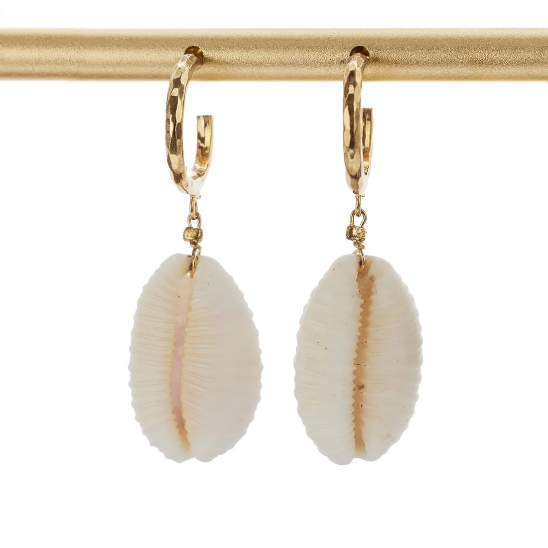 Cowrie Earrings - Hawaii Jewelry