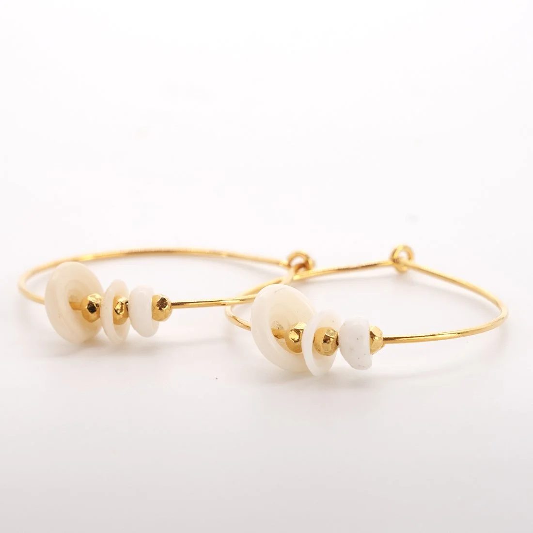 Puka Hoop Earrings- Hawaii Jewelry