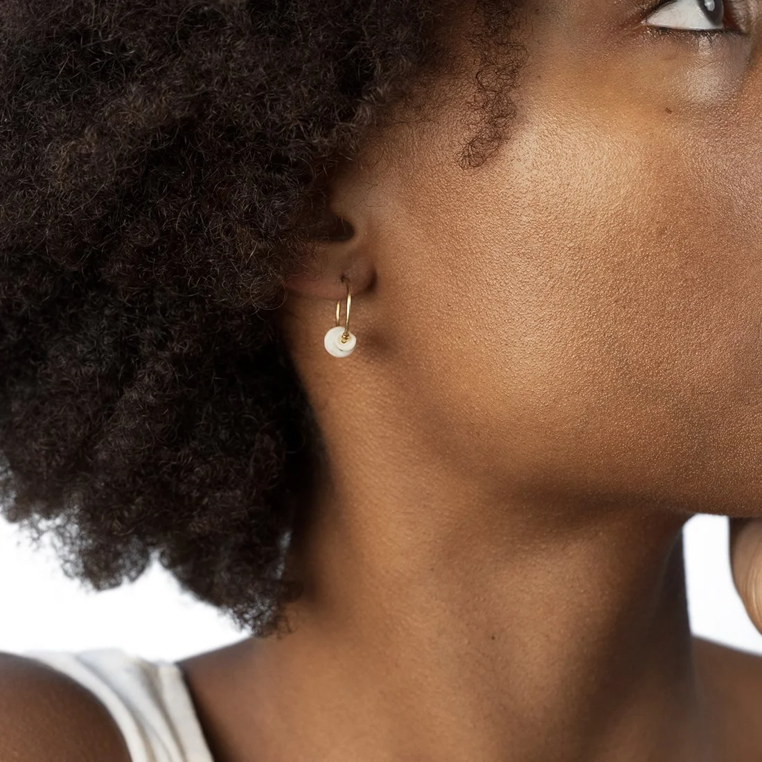 Puka Hoop Earrings- Hawaii Jewelry