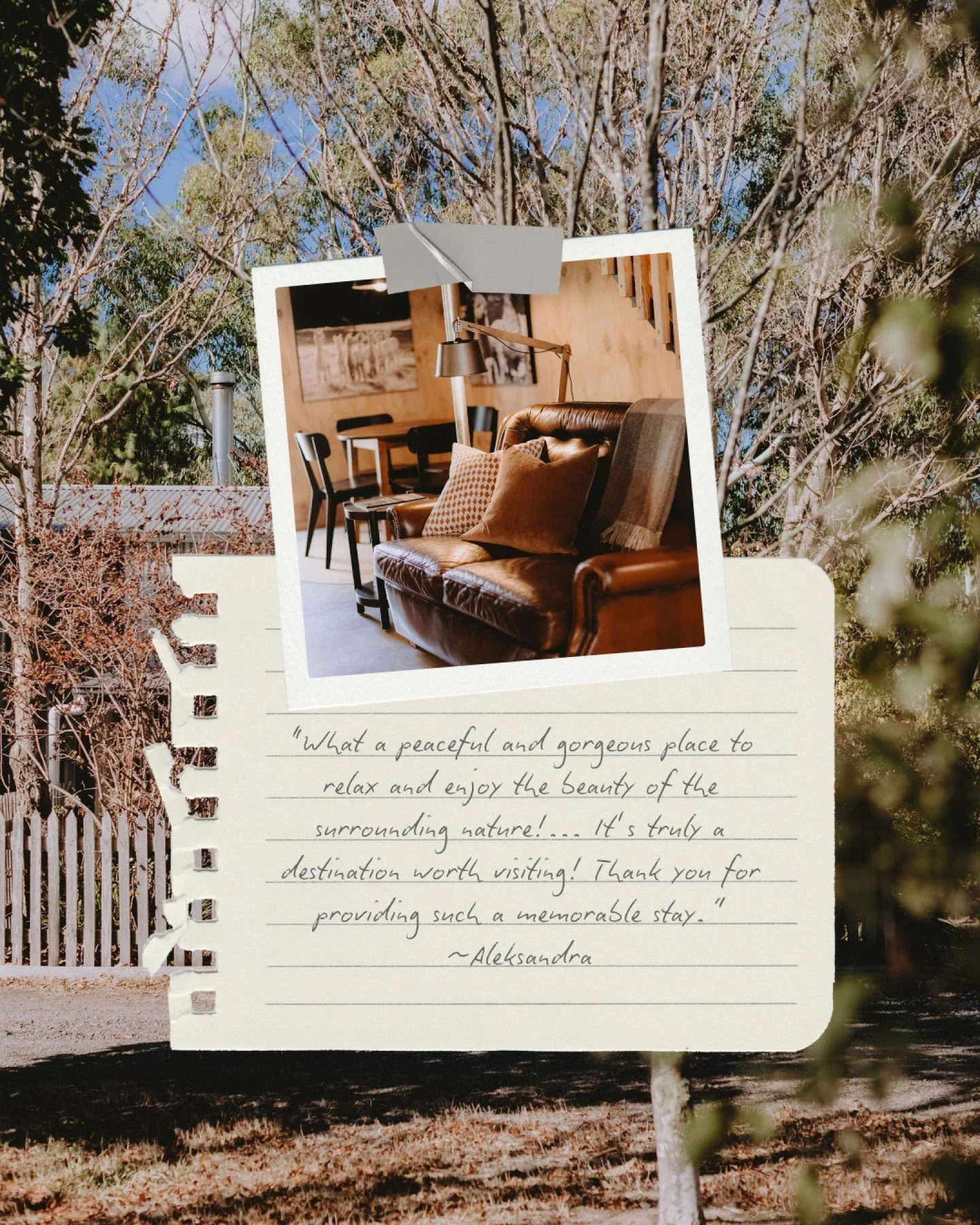 We feel incredibly lucky to host guests who find the same kind of peace here that we do.
Thank you to every single person who’s stayed, shared a kind word, and told a friend.
We read every review and they truly mean the world. 💛
#Daylesf