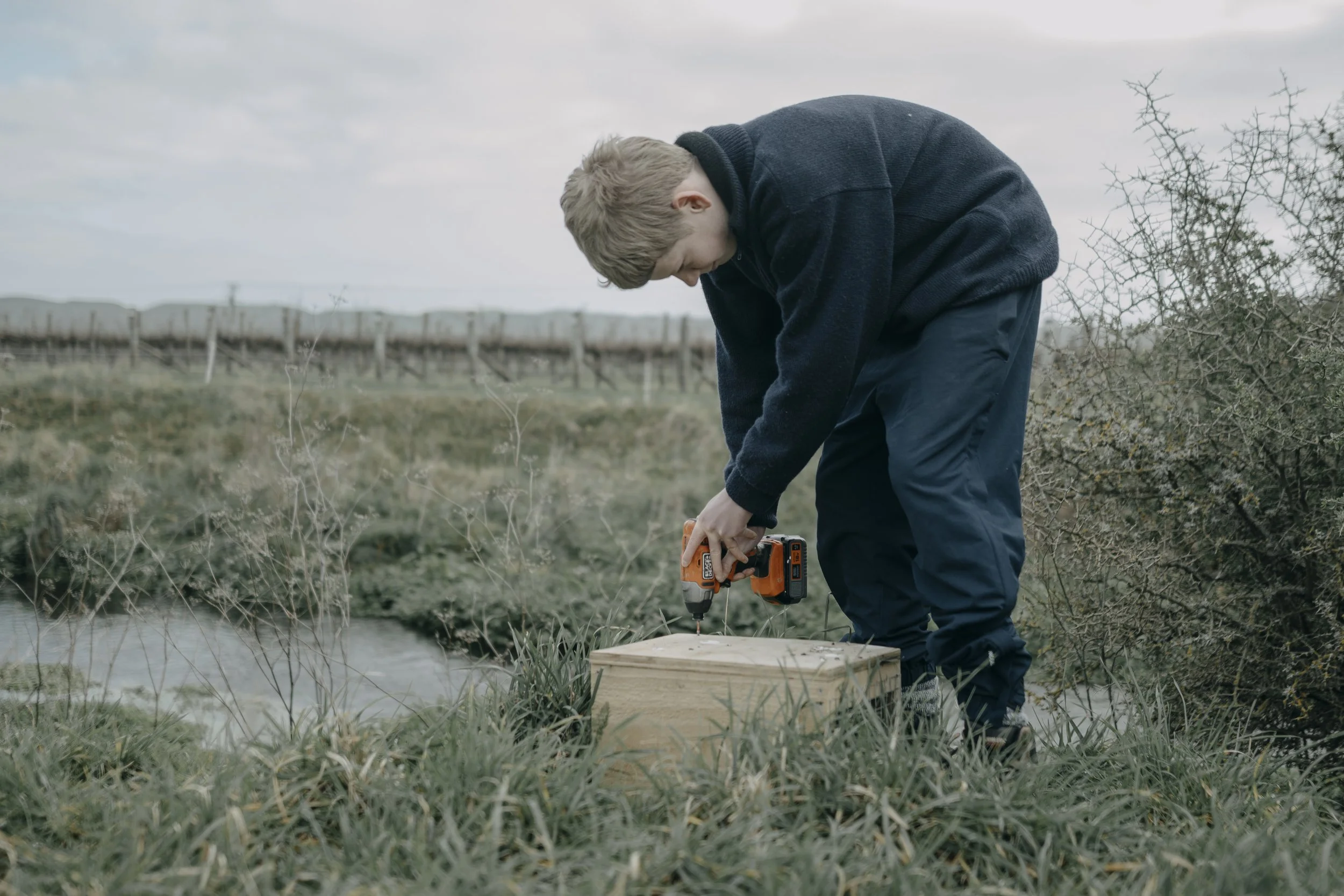 Young Trapper Helps Restore Biodiversity