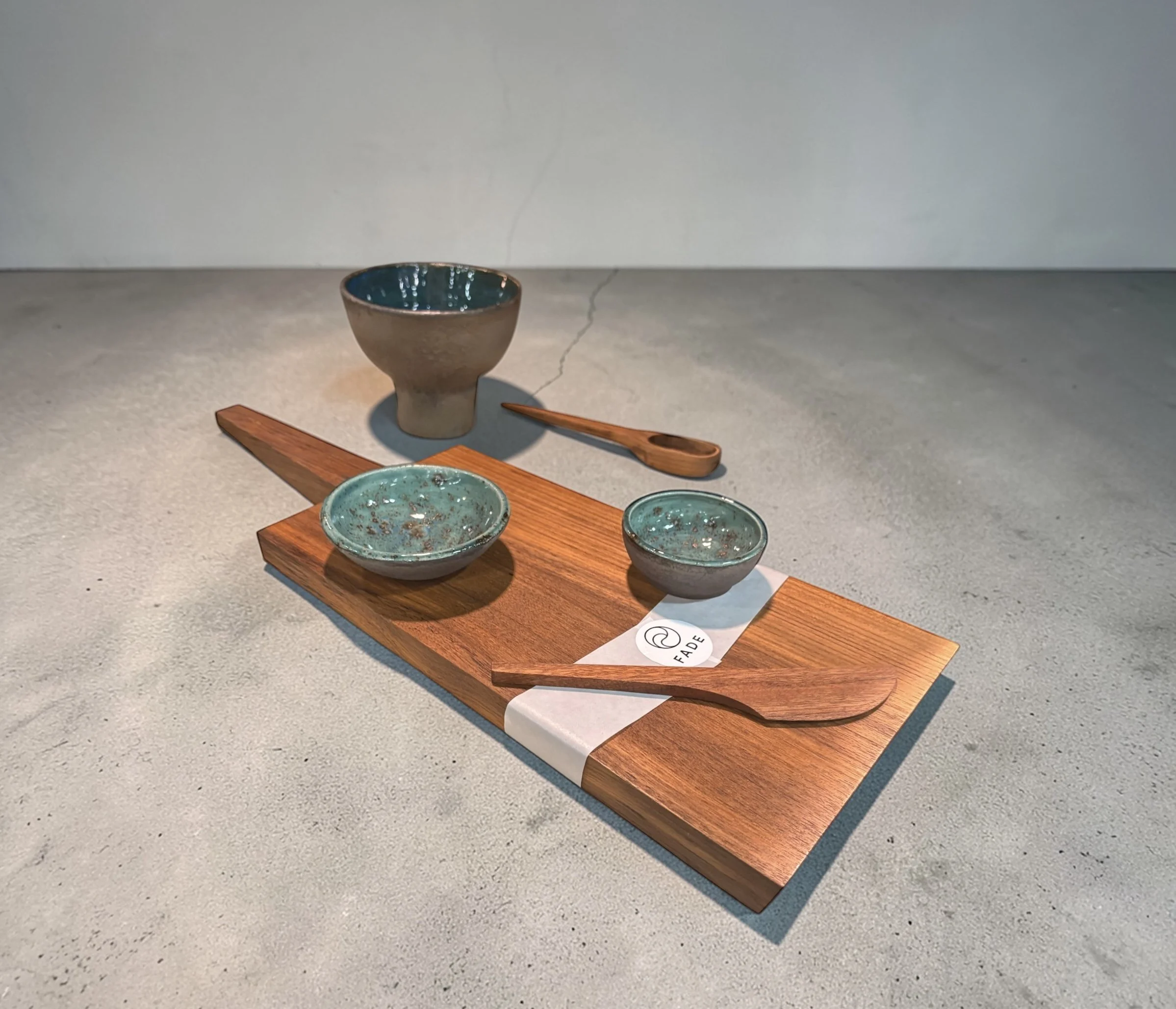 Serving platter set (Teak)
