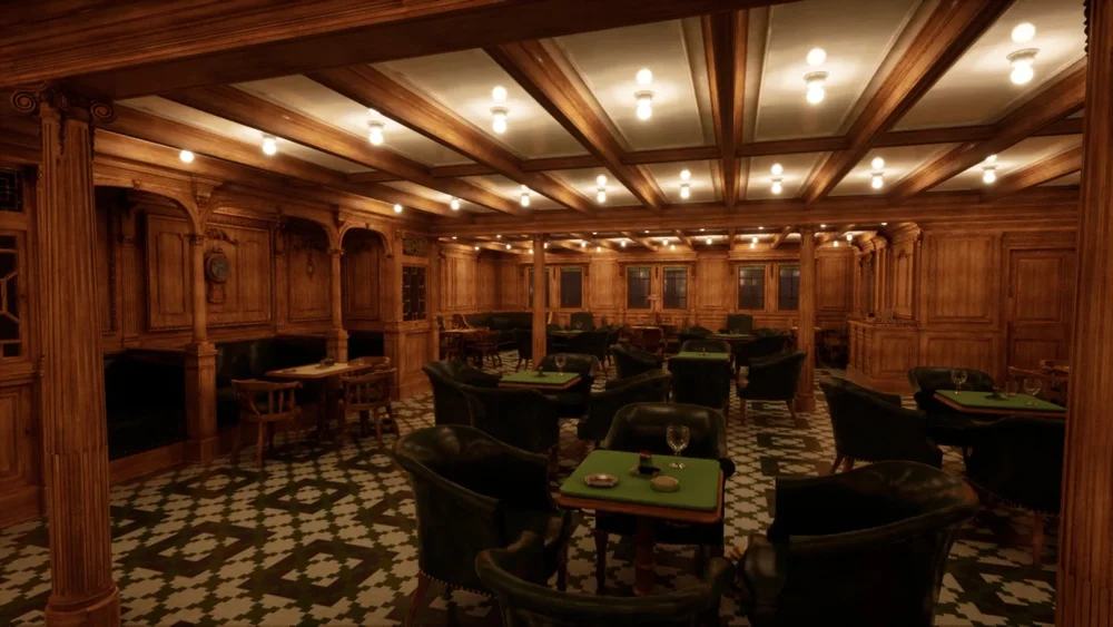 2nd Class Smoking Room