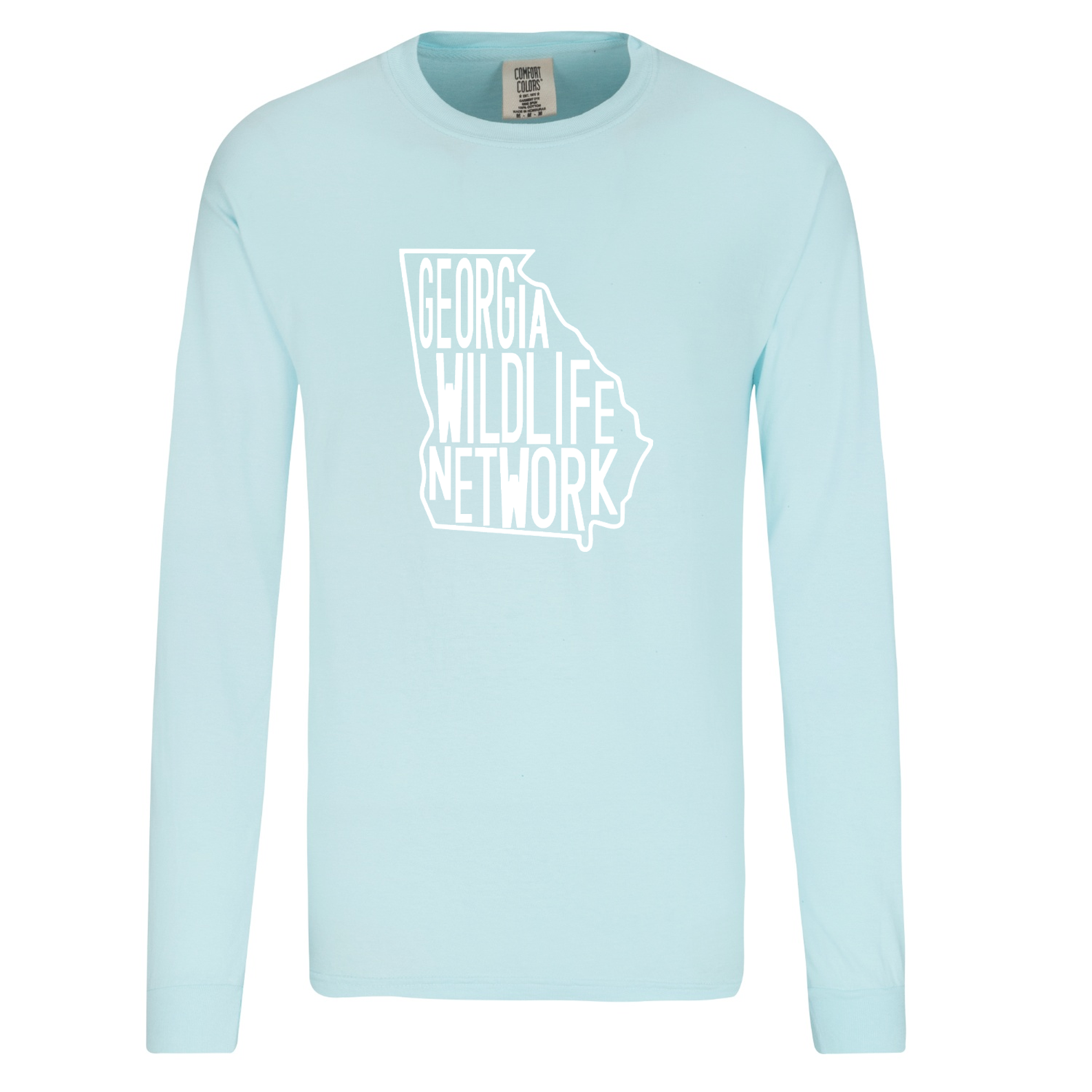 GWN Comfort Colors Long Sleeve T-Shirt - light blue