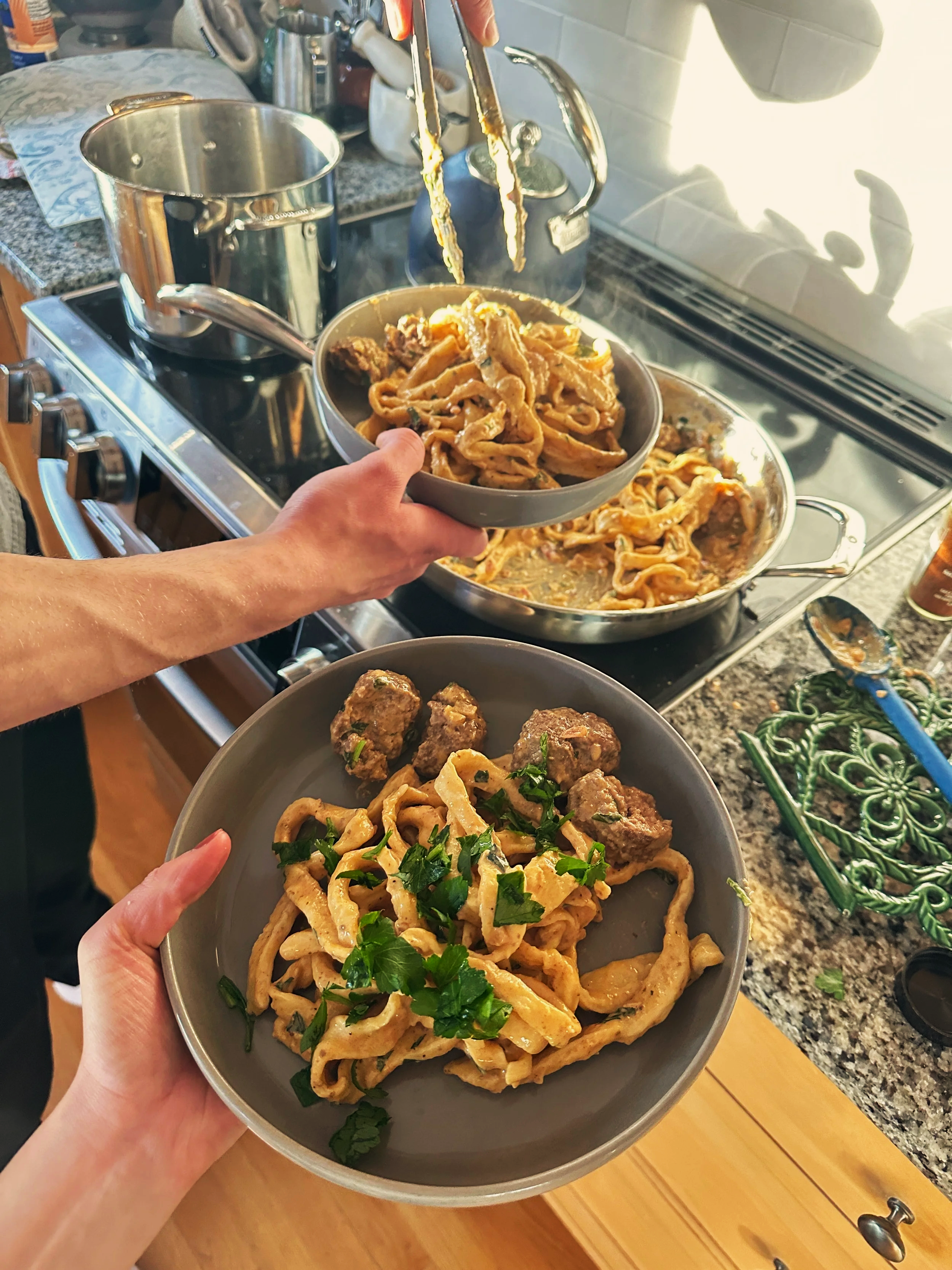 No Anger, Just Pasta