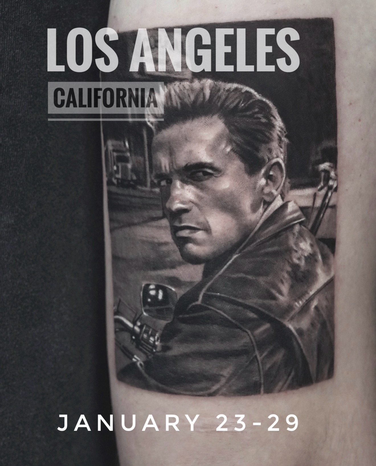 LOS ANGELES, January 23-29🙌
Booking link is in bio! Please mention that your request is for California 🖤
See you soon West Coast !

#tattoo #guestspot #latattoo #californiatattoo #portraittattoo