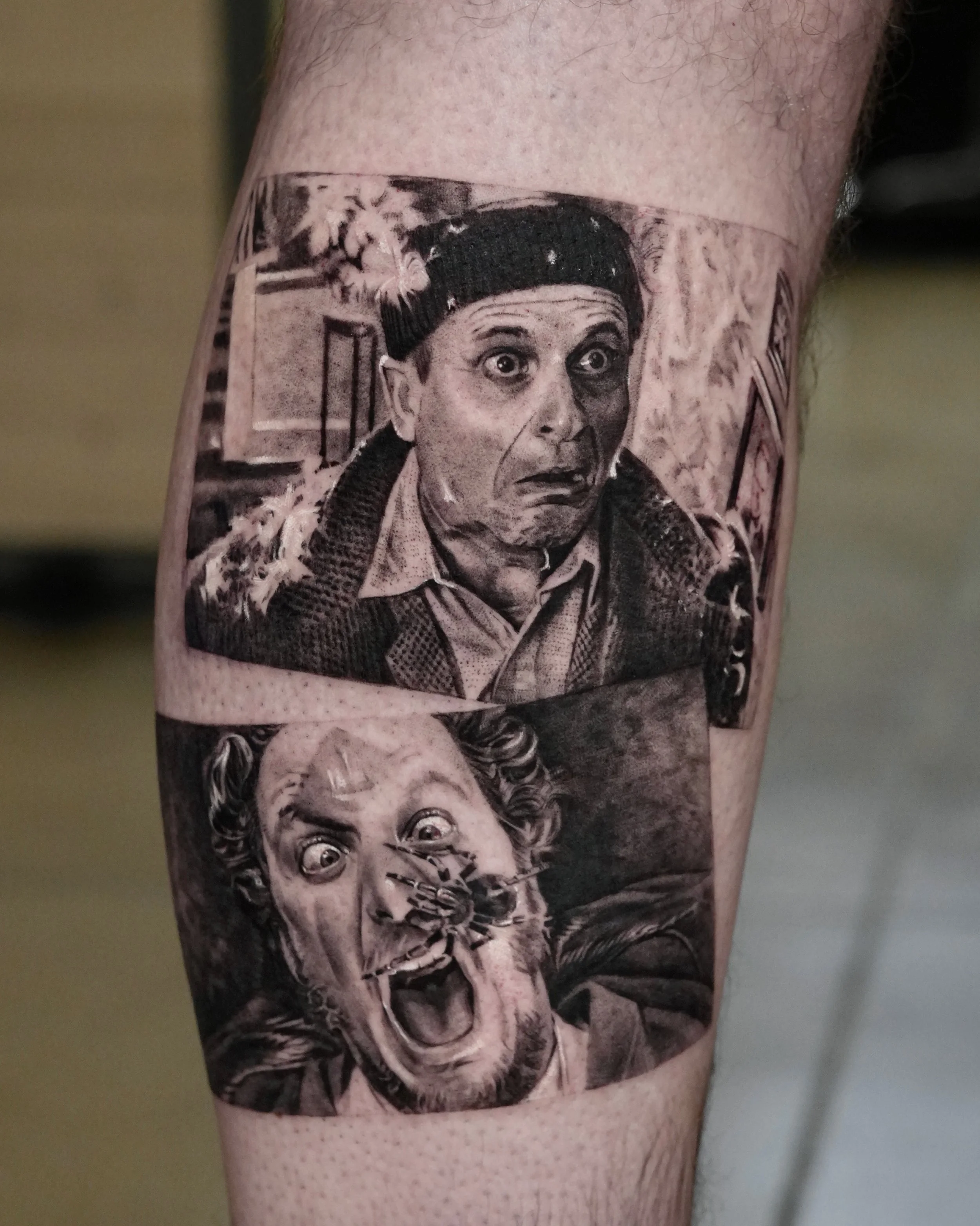 Home alone 🏡

#nyctattoo #movietattoo #homealone #portraittattoo #photorealism