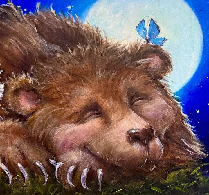 Slumber Party Original Painting