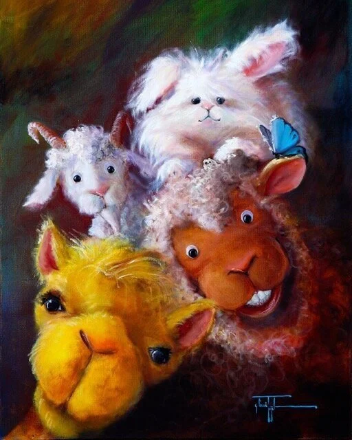 United We Stand Sheep Art Print