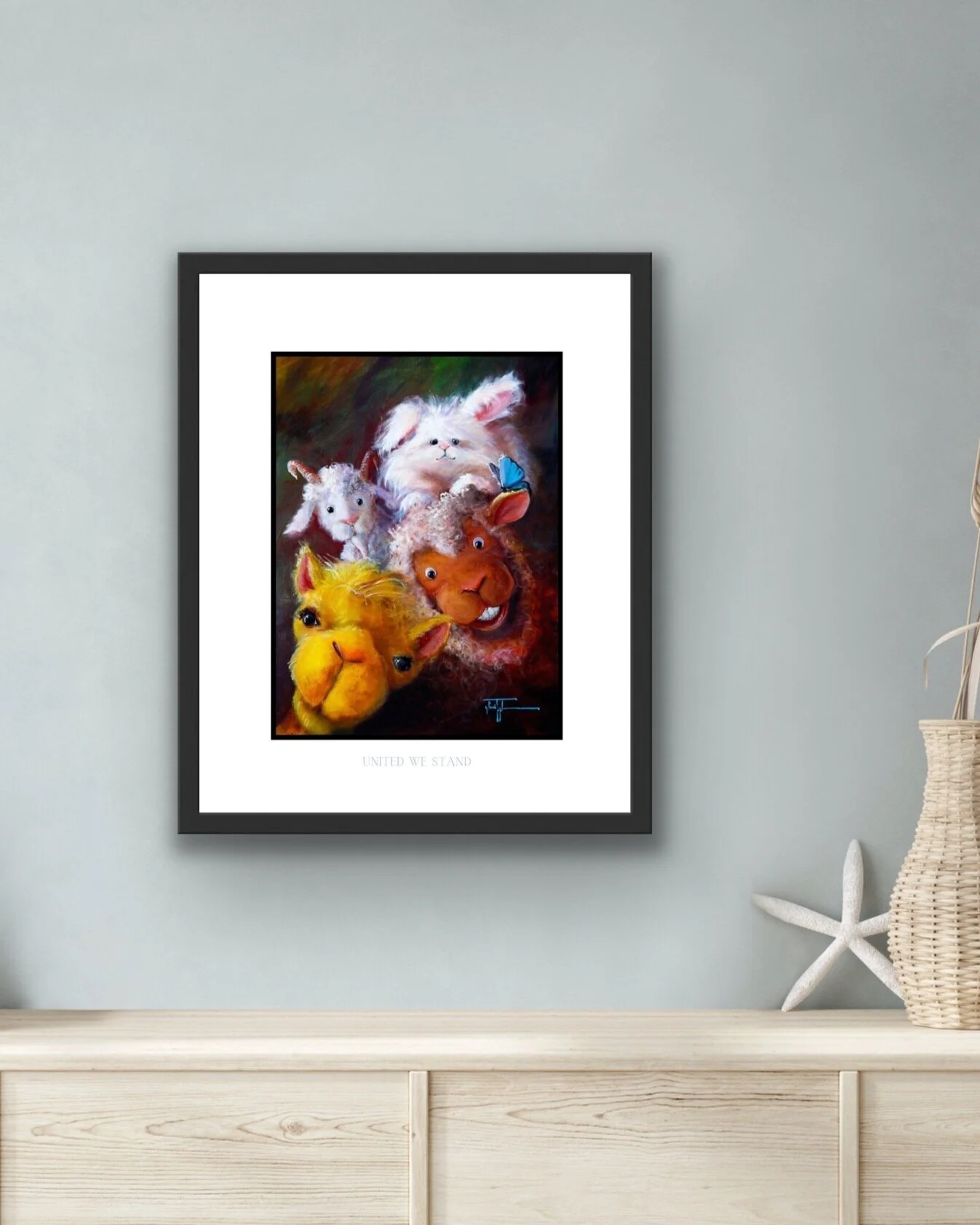 United We Stand Paper Print 11x14