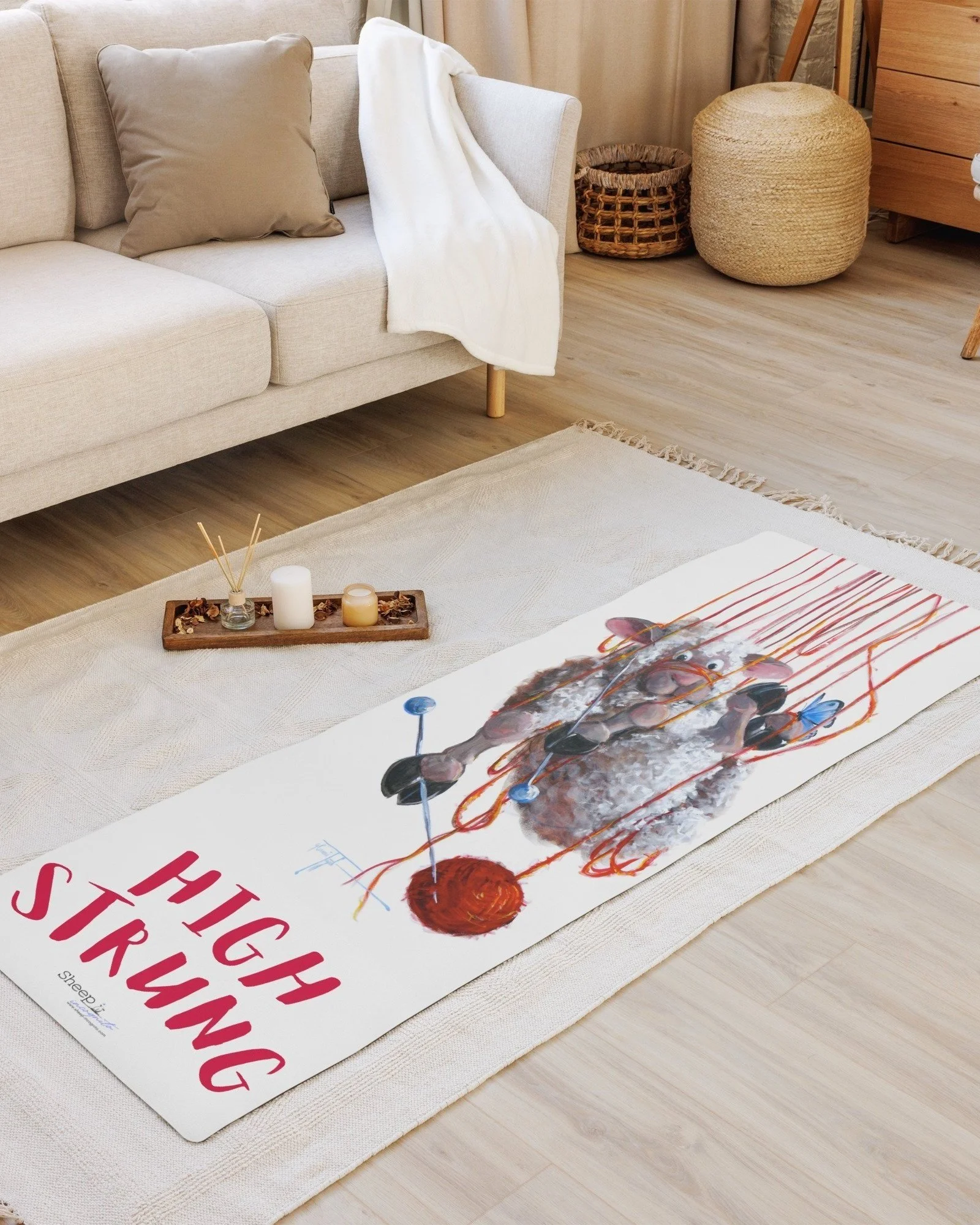 High Strung Sheep Incognito Yoga Mat
