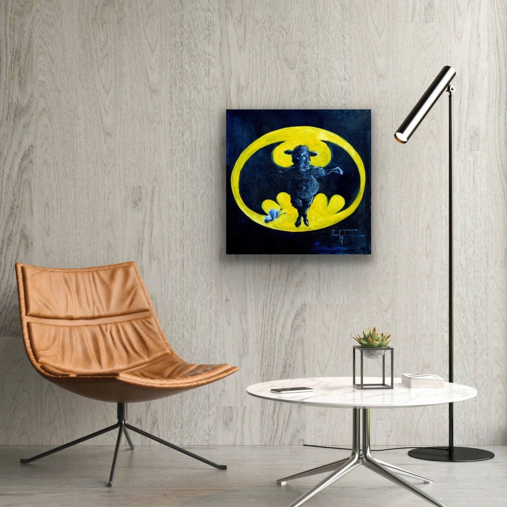 batmaaah square canvas print