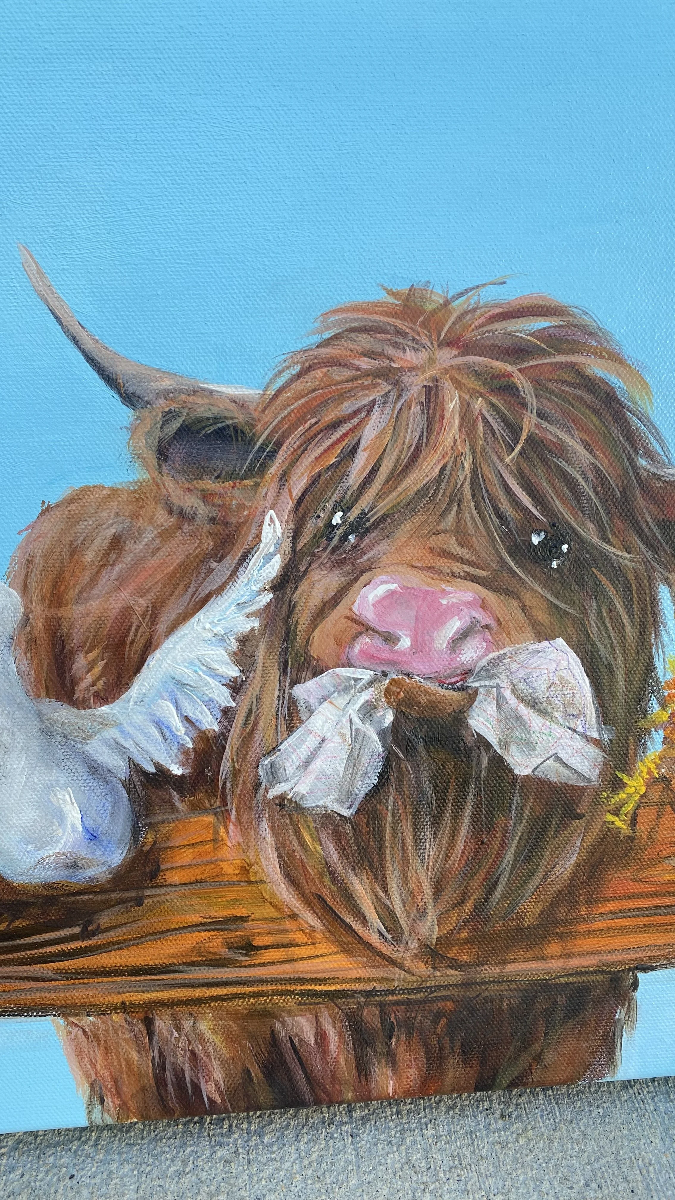 NEW Painting "Board Meeting" just finished!