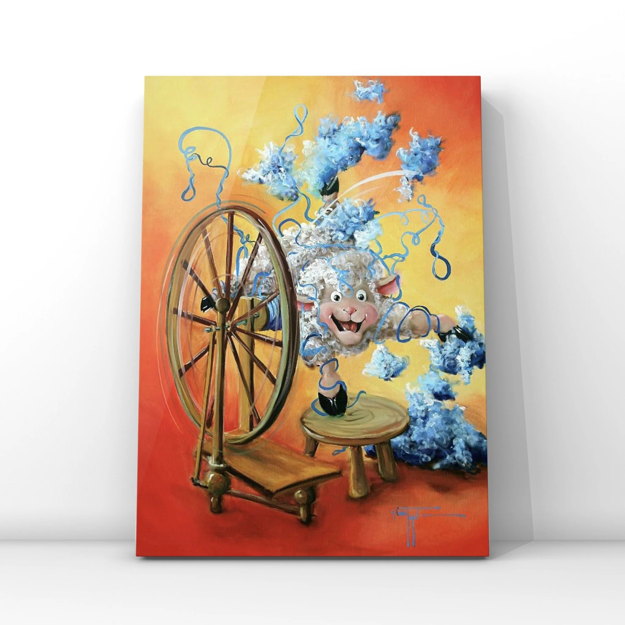 Spinning Out of Control Canvas