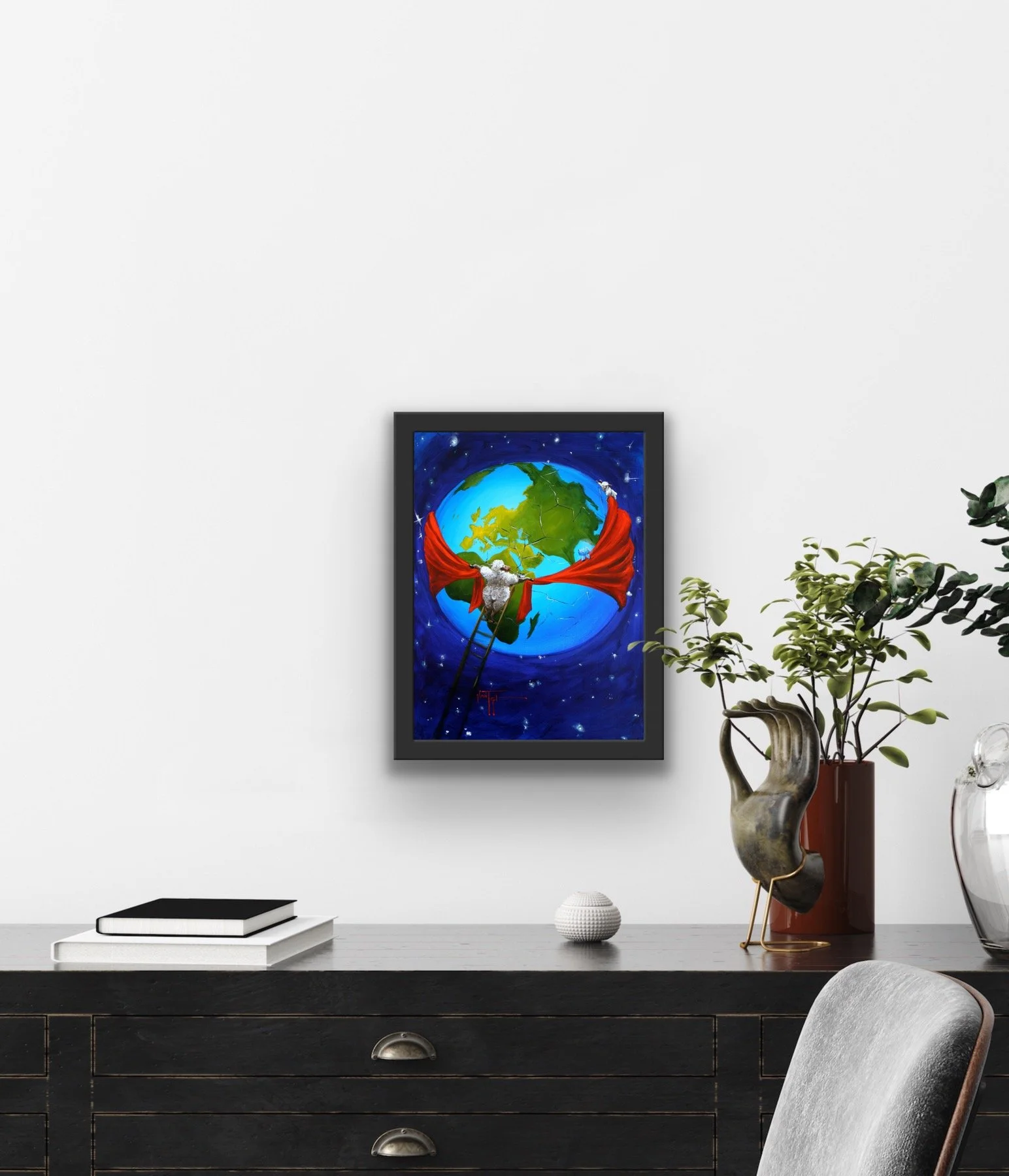 Global Warming Inspirational Office Decor