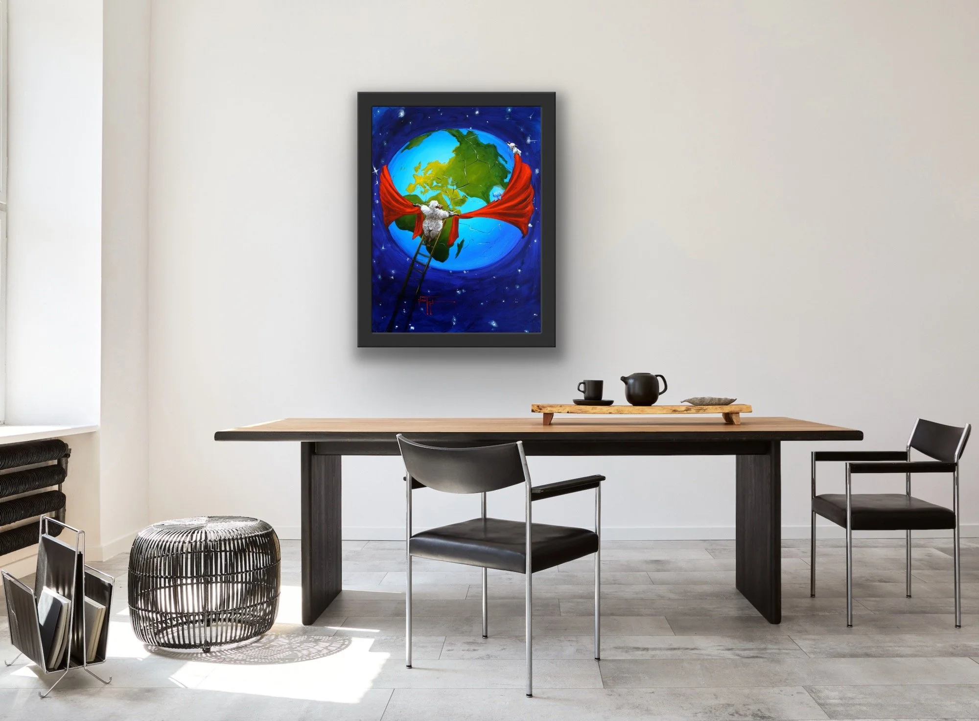 Global Warming Office Wall Art