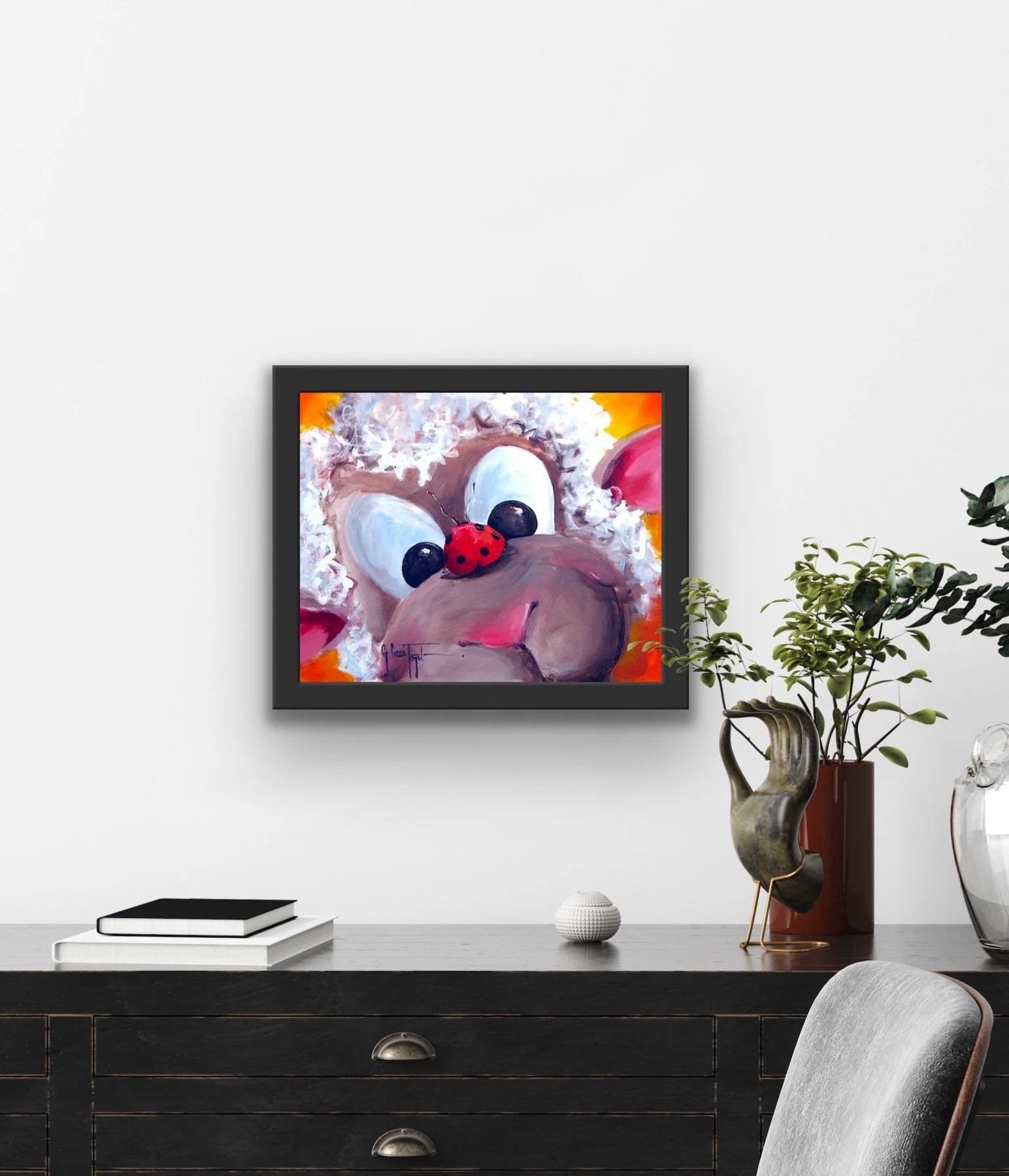 Close Encounter Framed Wall Art.jpg