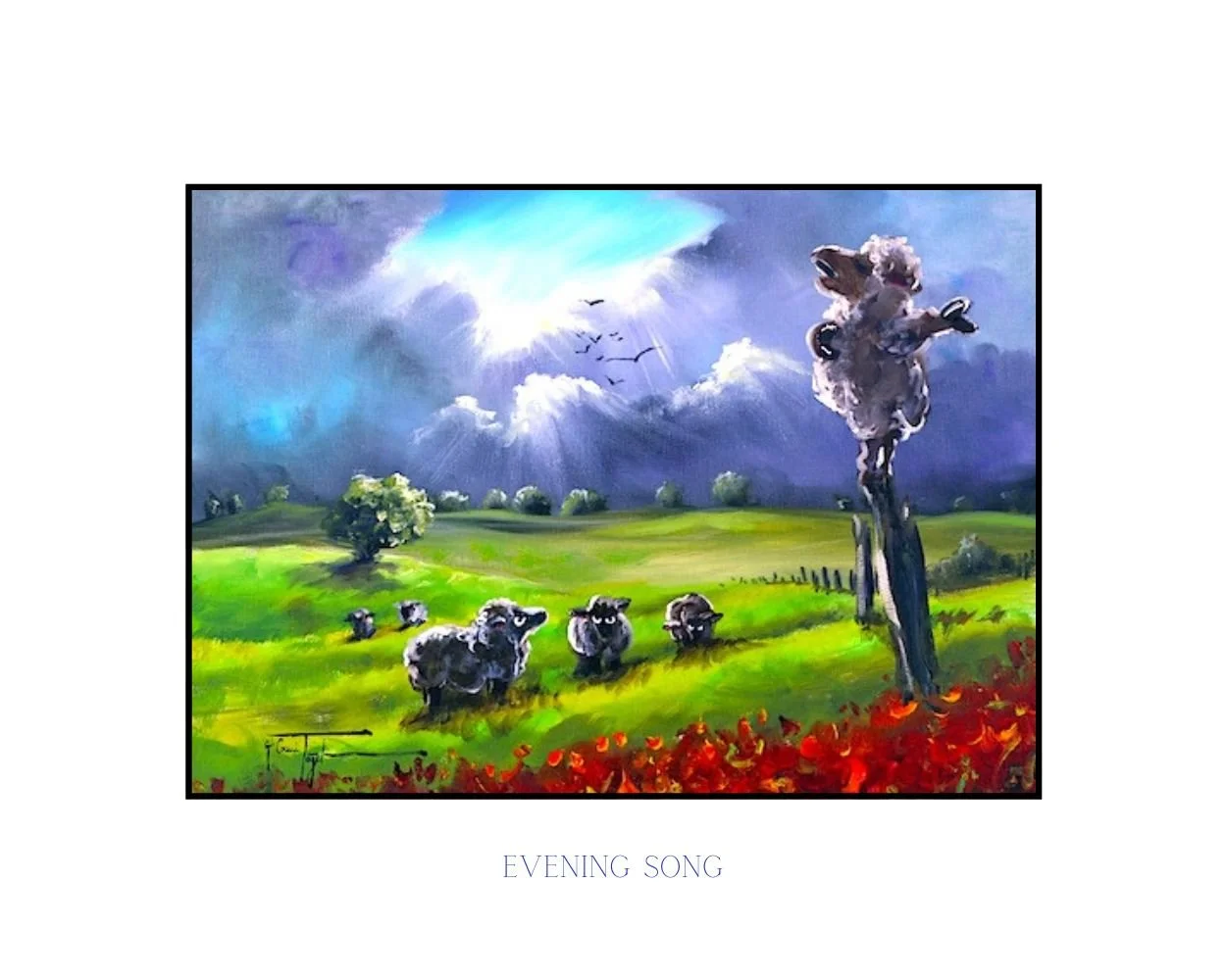 Evening Song Paper Print