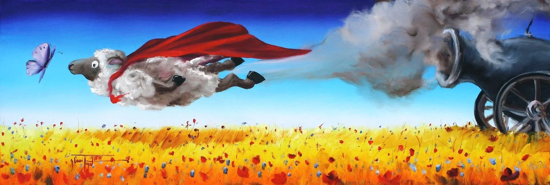 Artist Consulting Main Picture Flying Sheep