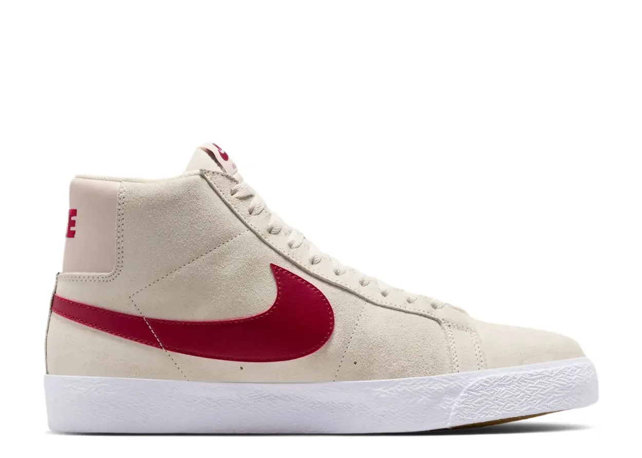 Zoom Blazer SB Mid 'Pale Ivory Noble Red'