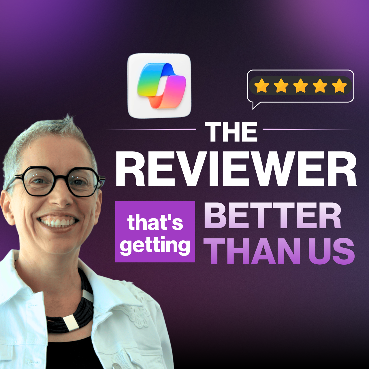 The reviewer that's getting better than us