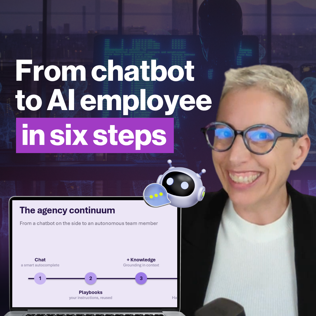 From chatbot to AI employee in six steps