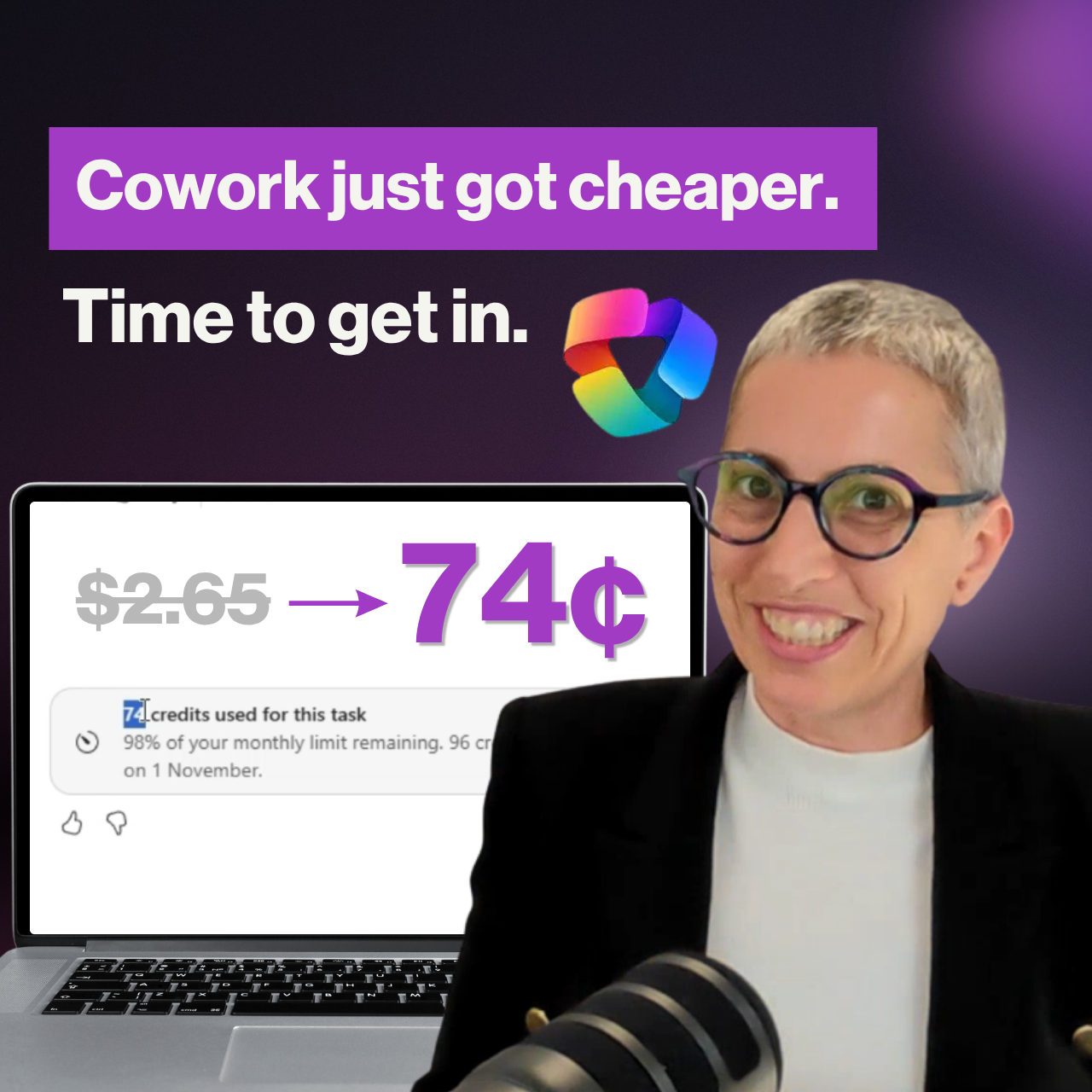 Cowork just got cheaper. Time to get in.