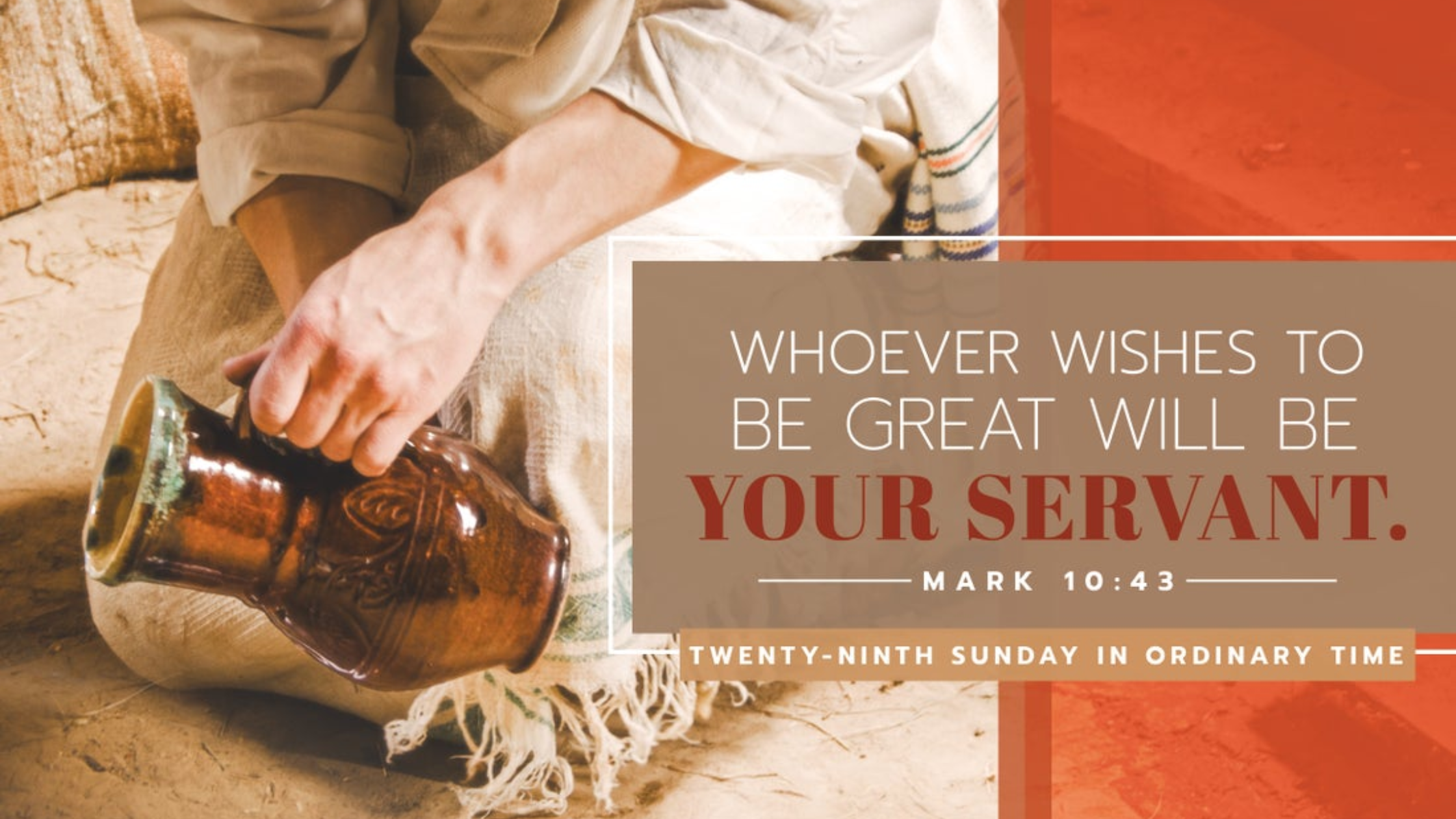 29th Sunday in Ordinary Time 