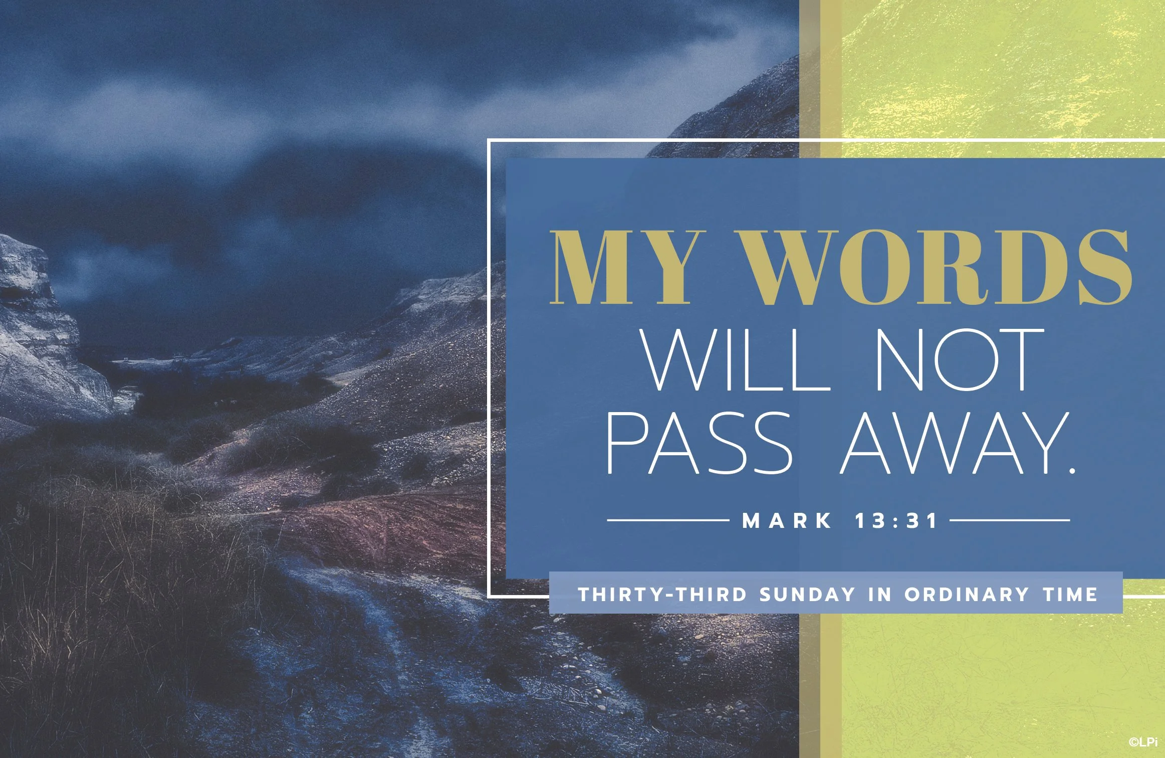 33rd Sunday in Ordinary Time 