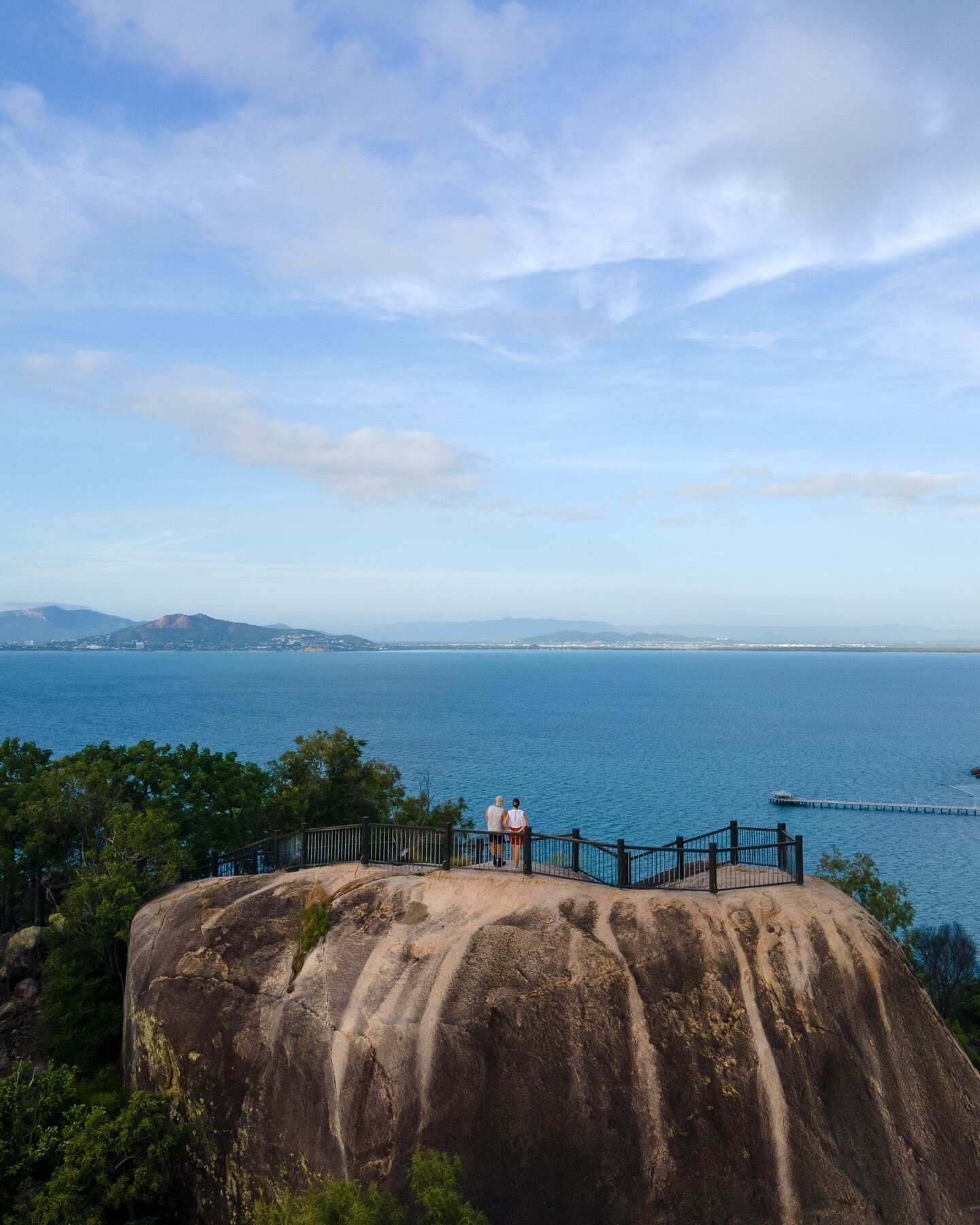 Hawkings Point. ⁠
⁠
The perfect hike for sunrise, sunset, or just a quick adventure. Head to Picnic Street in Picnic Bay to discover why it's my favourite island trail.⁠
⁠
Photo via @drivenorthqueensland⁠
⁠
#thisismagneticisland #upforunexpected #mag