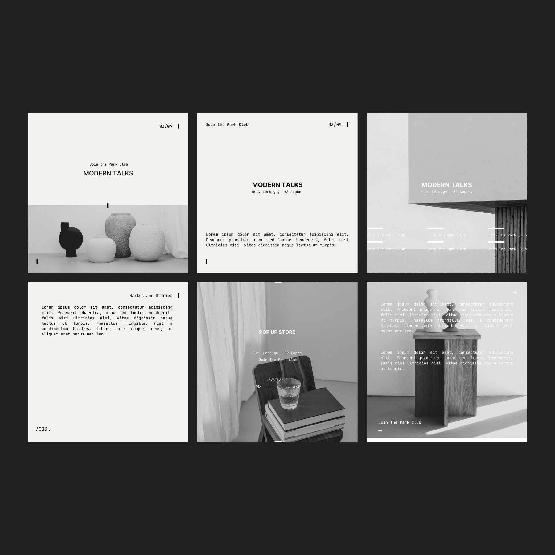 Instagram Template Post Minimalist Design
