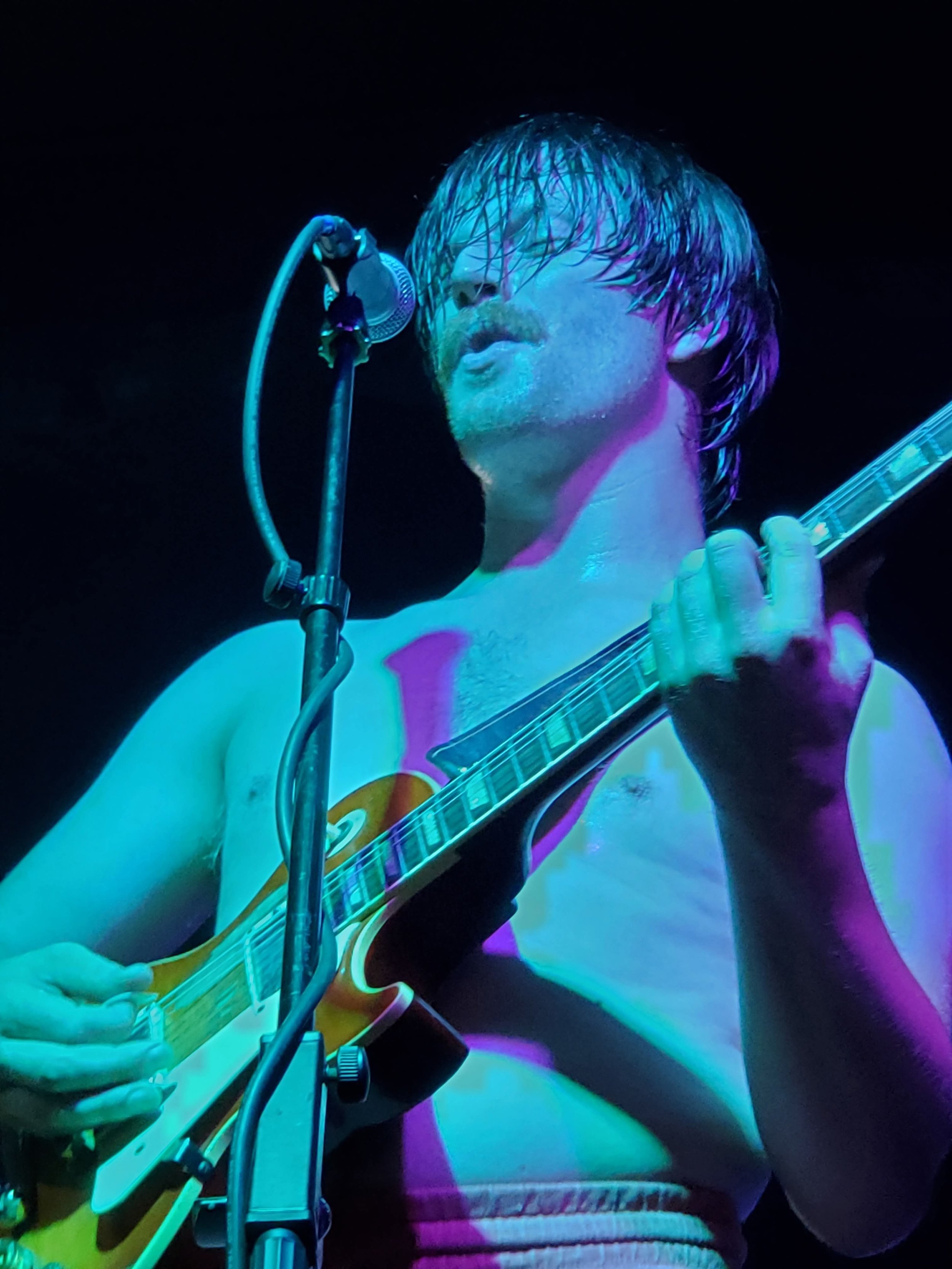 Bathed in blue on The Toxhards tour!
- Multiple venues, Oklahoma/Texas, June 2025
