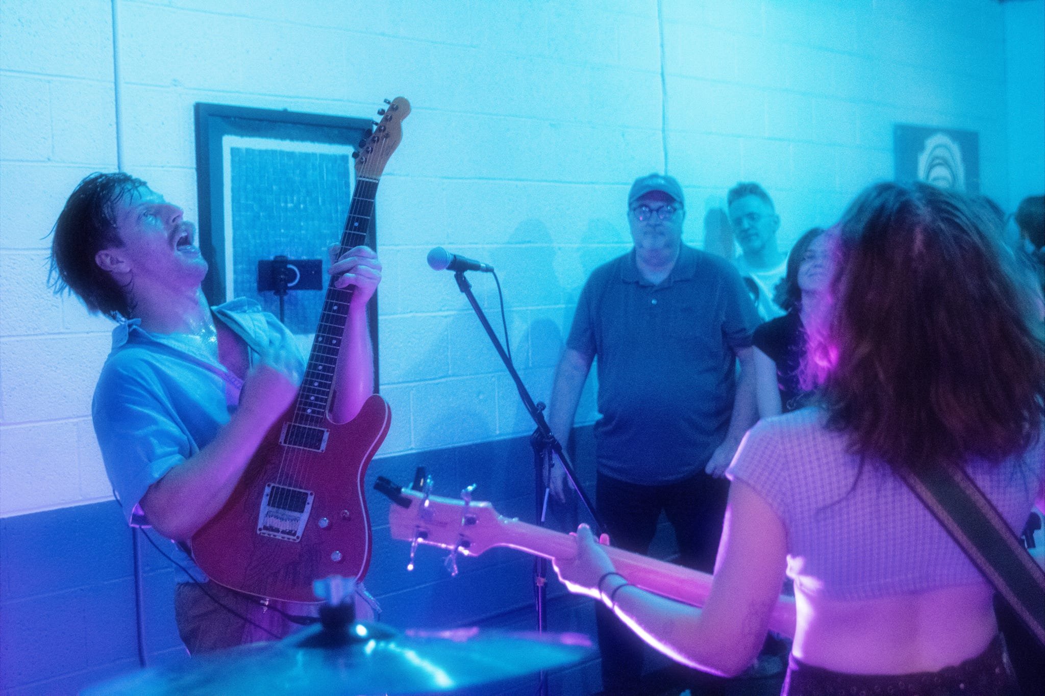 It was hot as hell up on that stage!
Benefit show: Rock camp for girls, nonbinary, and trans youths
Noisetown, Tulsa, June 2025