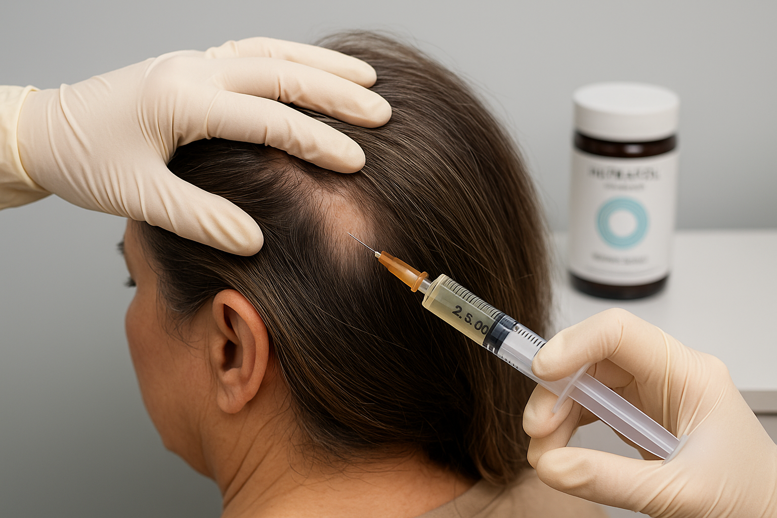 Alopecia Areata and Androgenetic Alopecia: Dual Diagnosis in a 54-Year-Old Female Patient