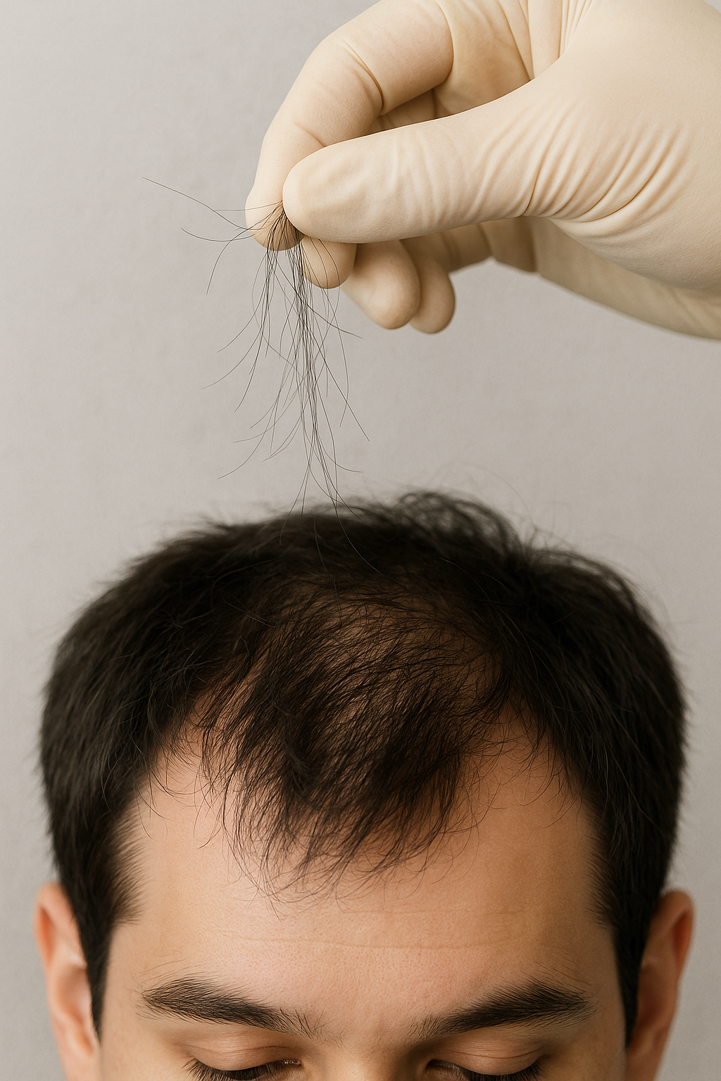Hair Loss in a 20-Year-Old Male: Managing Androgenetic Alopecia and Chronic Telogen Effluvium in Houston &amp; Katy, TX