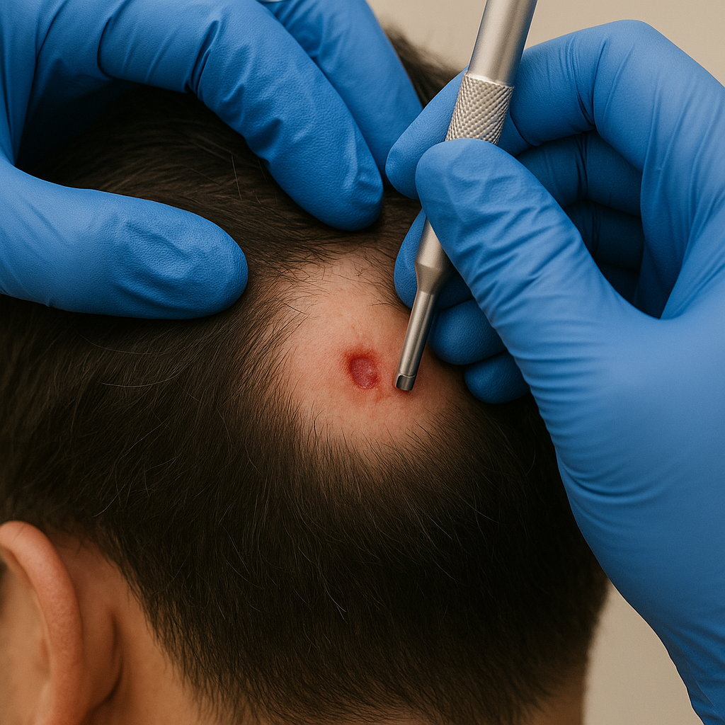 Advanced Hair Loss Case in a 41-Year-Old Male: Biopsy and Custom Plan After Transplants, PRP, and Finasteride in Houston &amp; Katy, TX