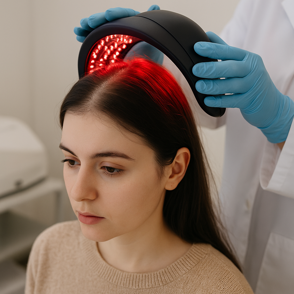 Managing Androgenetic Alopecia &amp; Seborrheic Dermatitis in a Young Female with PCOS in Houston &amp; Katy, TX