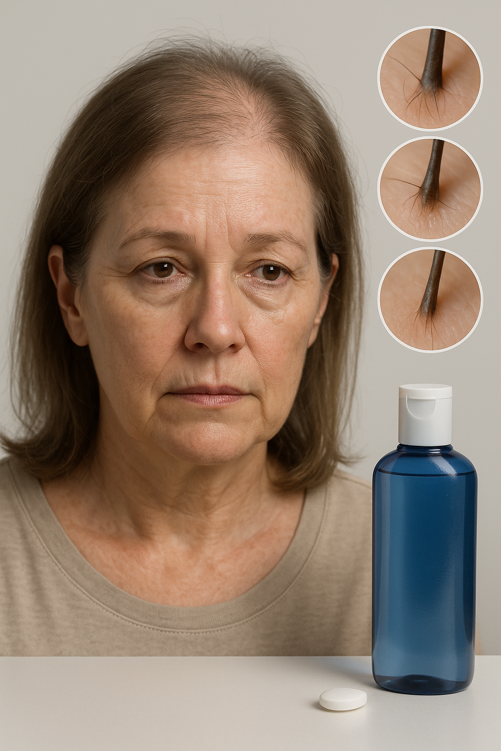 Treating Telogen Effluvium and Seborrheic Dermatitis in a 52-Year-Old Female Patient in Katy &amp; Houston, Texas