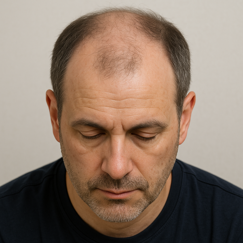Managing Longstanding Male Hair Loss with Oral Minoxidil in a 48-Year-Old Patient