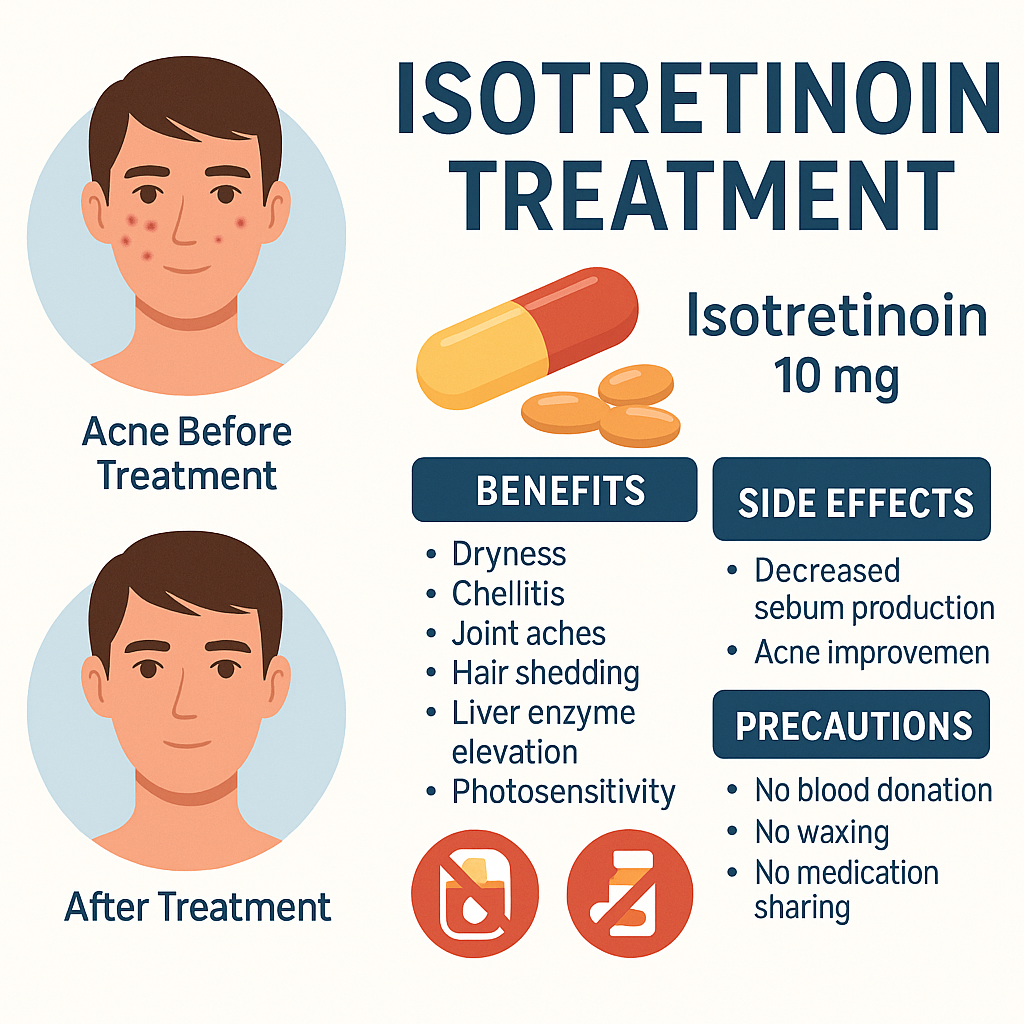 Managing Persistent Adult Male Acne with Isotretinoin in Houston and Katy, Texas