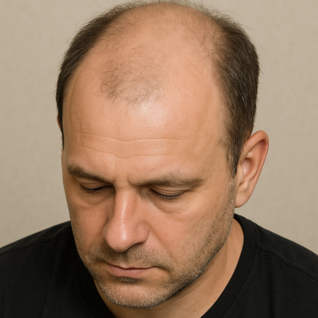 Case Report: Hair Loss, Skin Lesion Evaluation, and Comprehensive Care in a 50-Year-Old Male