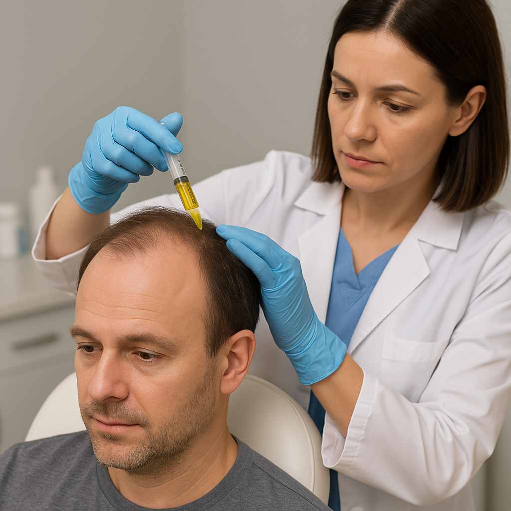 Addressing Male Hair Loss with PRP, Minoxidil, and Finasteride: A Case from Houston, Texas