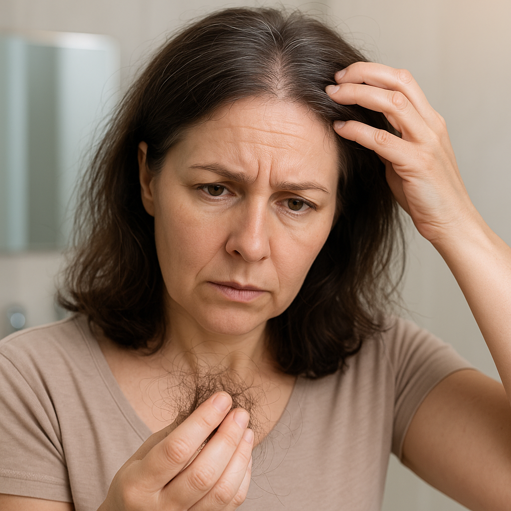 Managing Hair Loss After Relocation: A Case of Telogen Effluvium in a 47-Year-Old Woman