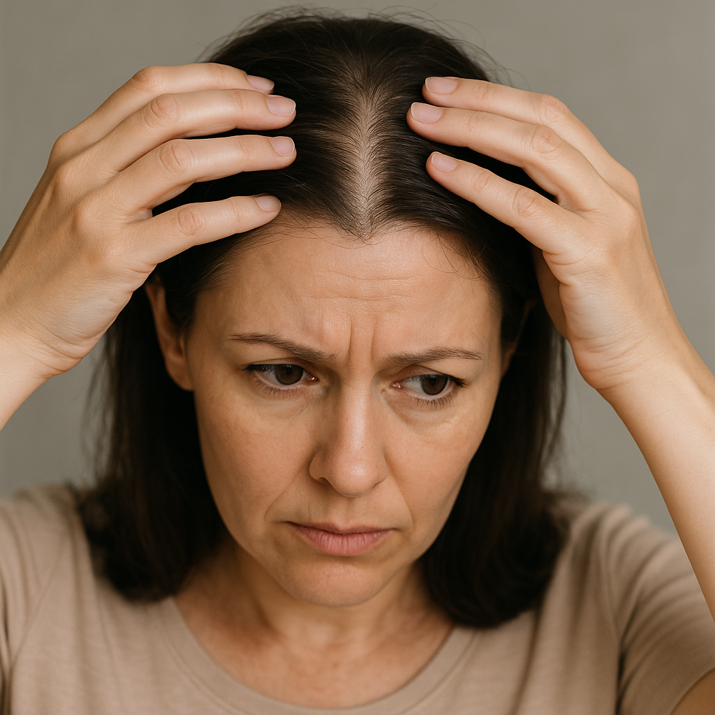 Female Pattern Hair Loss in a 43-Year-Old Woman: Starting Spironolactone and Supplements in Houston &amp; Katy, Texas