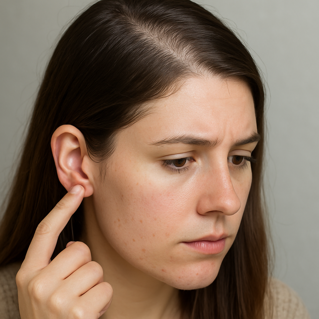 Comprehensive Dermatology Care for a 24-Year-Old Woman: Ear Bumps, Acne, Hair Loss &amp; Seborrheic Dermatitis in Houston &amp; Katy, Texas