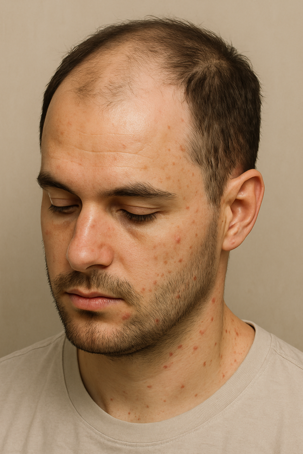 Sudden Hair Shedding and Folliculitis in a 24-Year-Old Male: Understanding Telogen Effluvium and Early Hair Loss Treatment Options