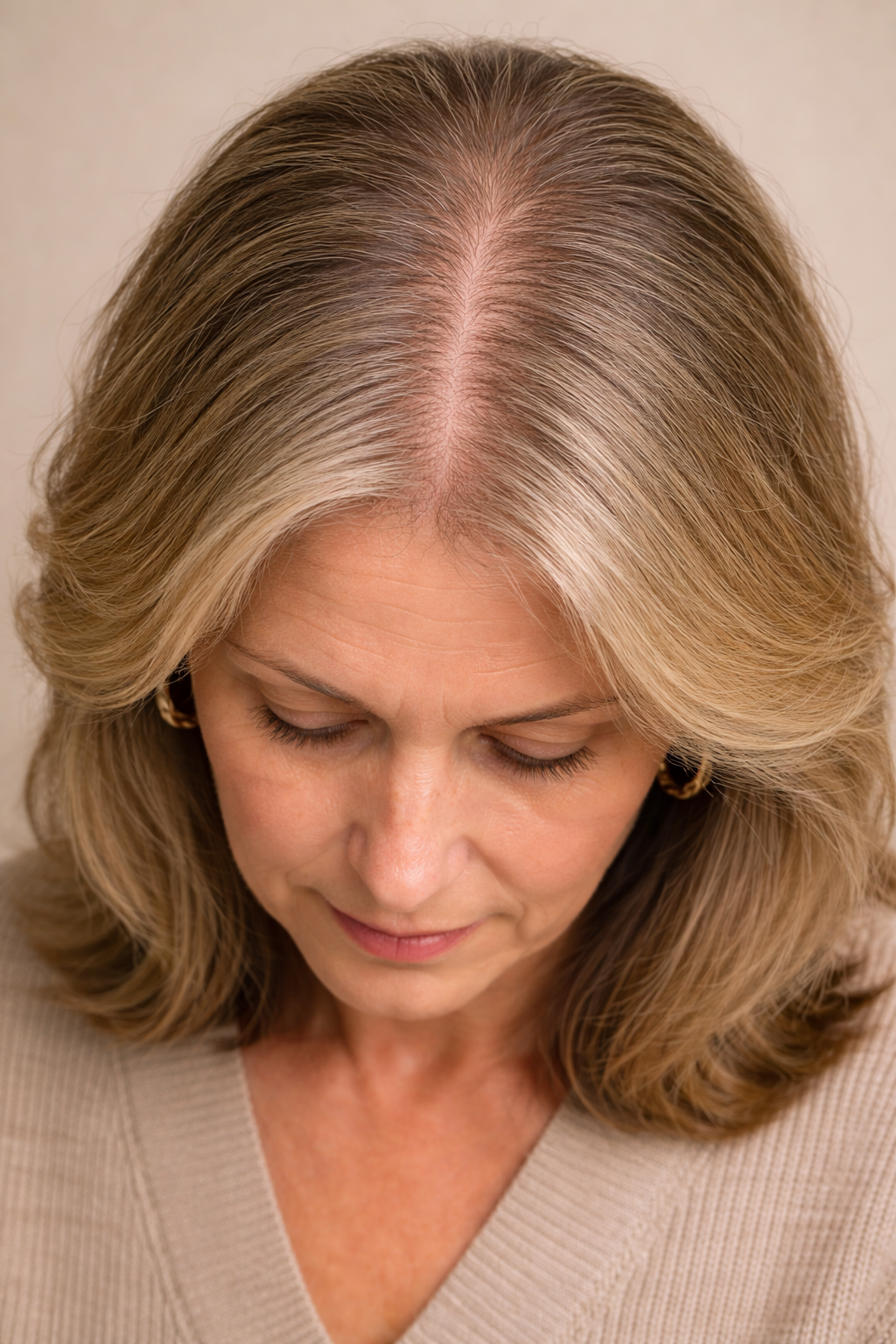Hair Thinning After Menopause: Androgenetic Alopecia and Chronic Telogen Effluvium in a 58-Year-Old Woman